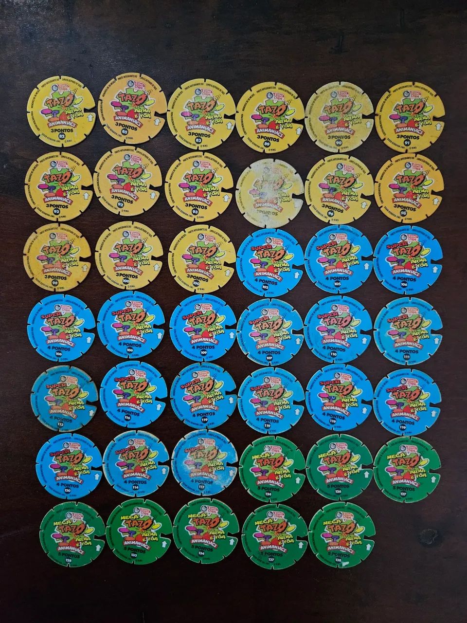Lote tazos Animaniacs 41un elma chips  - Foto 2