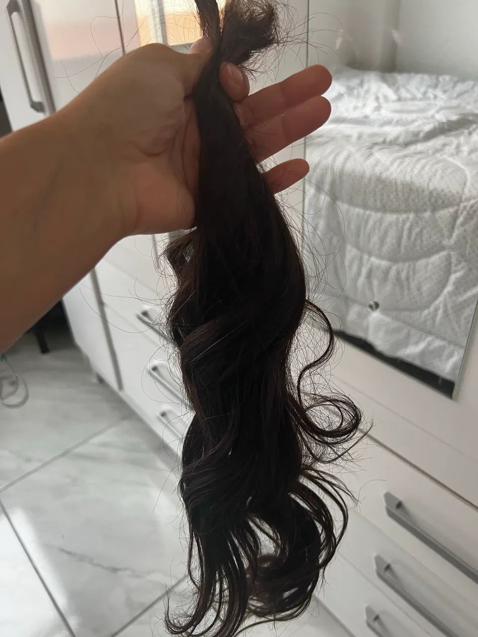 Cabelo humano brasileiro 