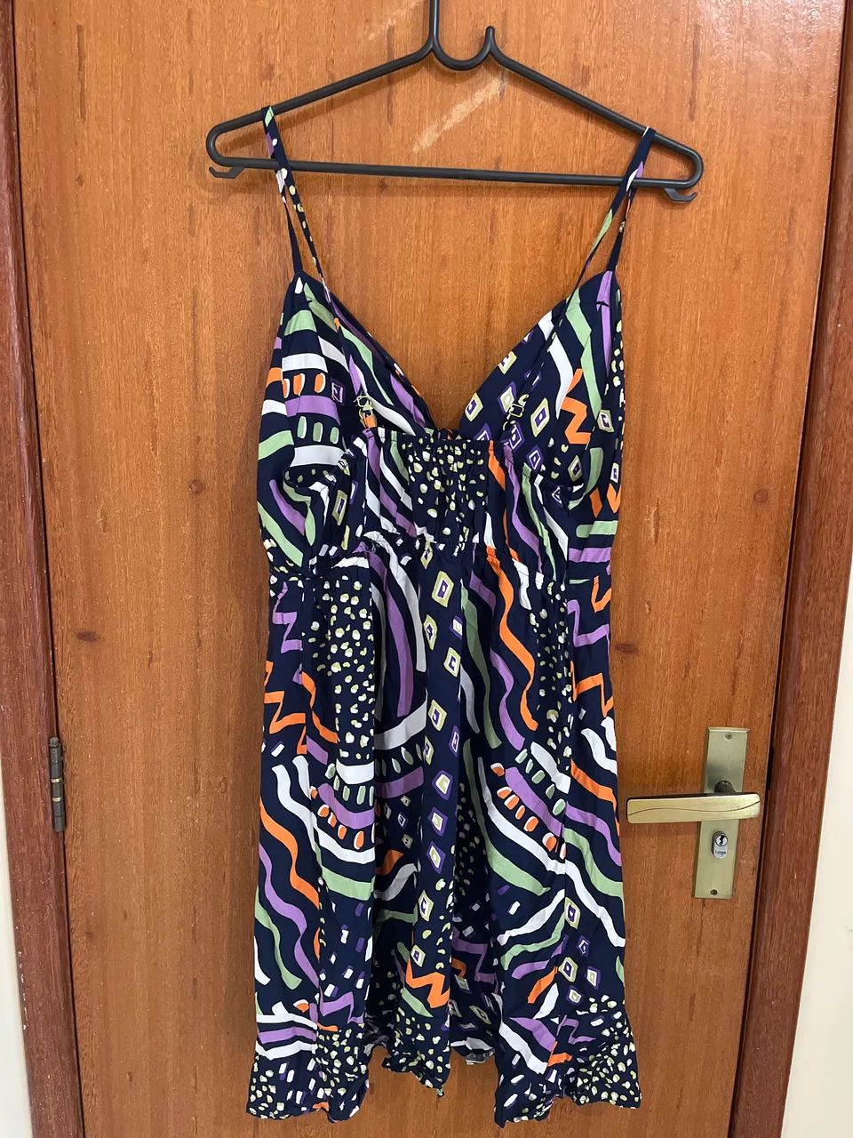 Vestido estampado curto - Foto 2