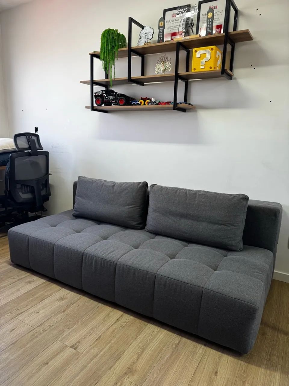 Sofá-cama Tok&Stok Sofo 3 lugares - Excelente estado