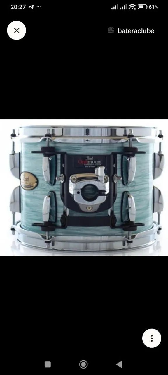 Bateria Pearl Session Select BLUE SKY  - Foto 3
