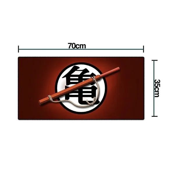 Mouse Pad Gamer  Grande  Master Roshi e Cudgel - Foto 4