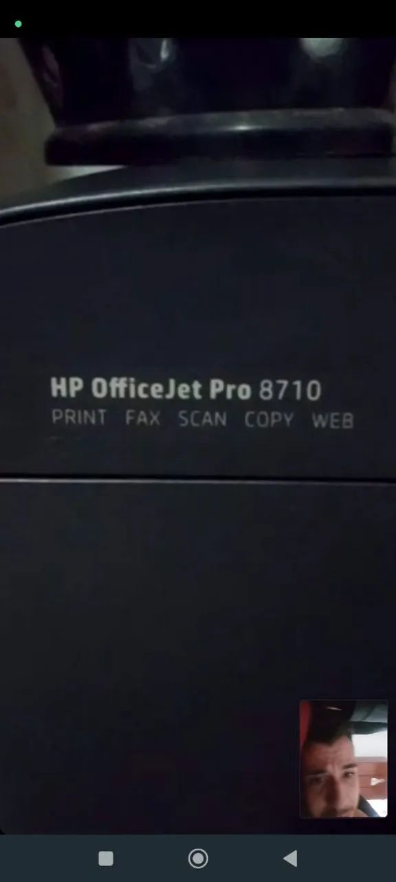 Impressora hp officeJet pro 8710