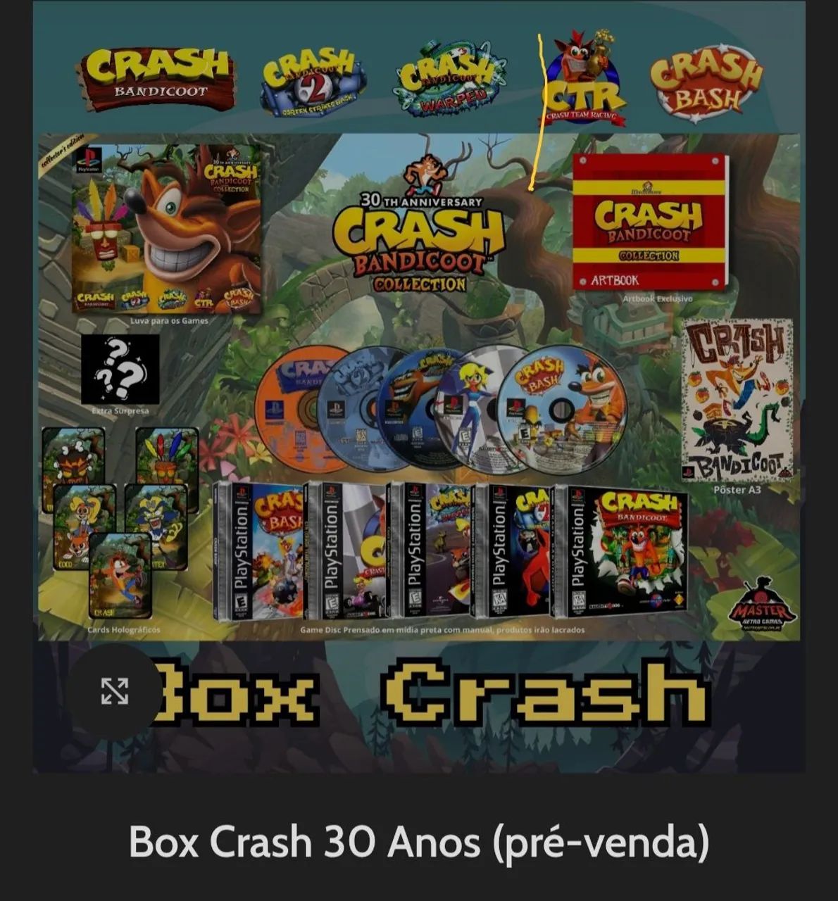 Box Crash PS1  - Foto 3