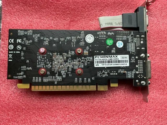 Placa de video GT 730 4gb NOVA - Foto 3