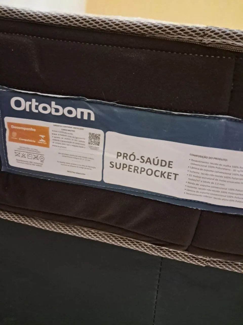 Cama de casal Queen da Ortobom  - Foto 5