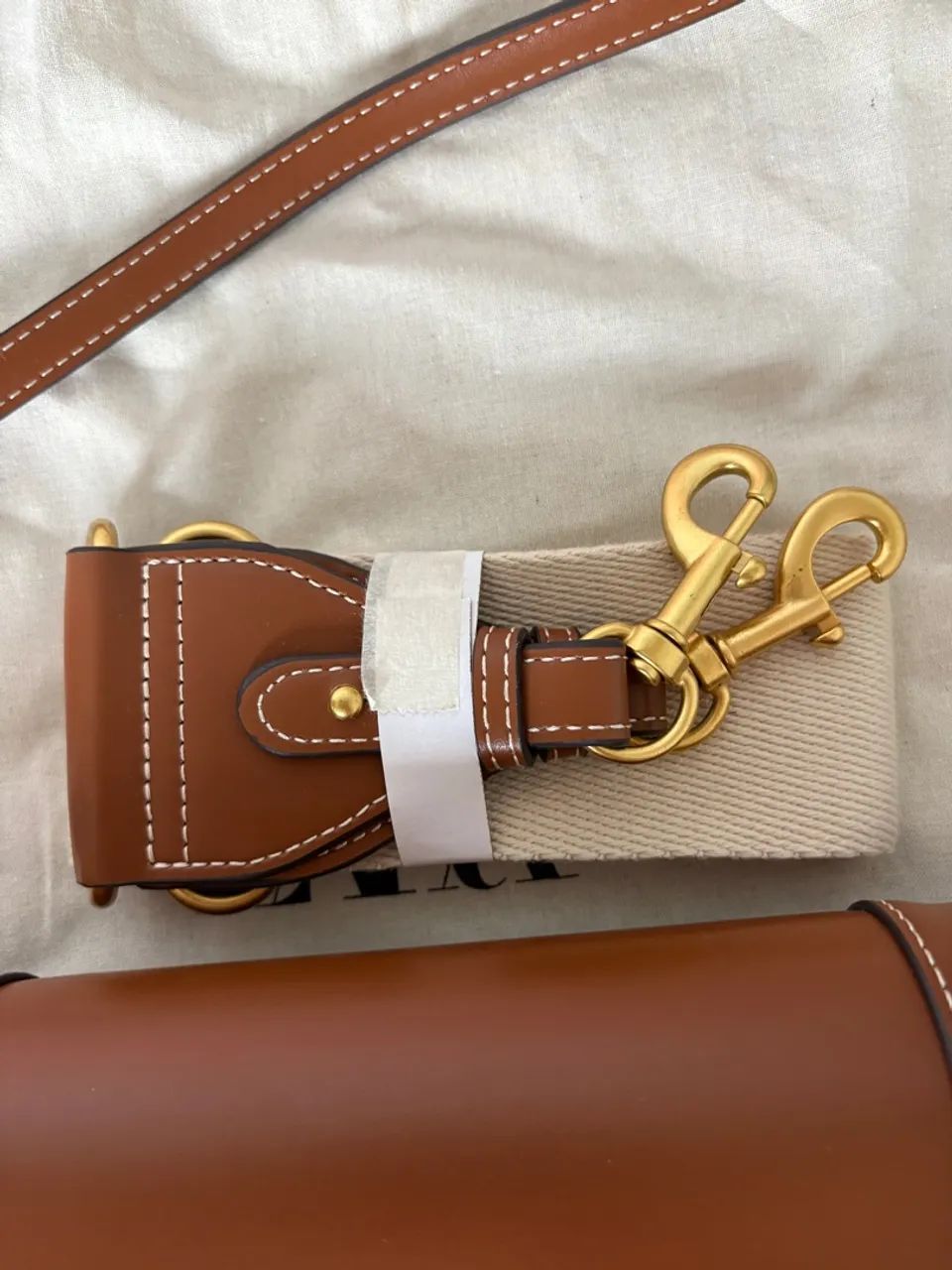 Bolsa Zara marrom - Foto 3