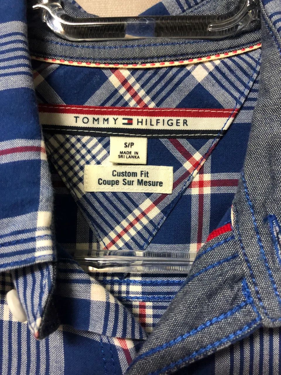 Camisa social xadrez Tommy Hilfiger original comprada nos EUA  - Foto 2