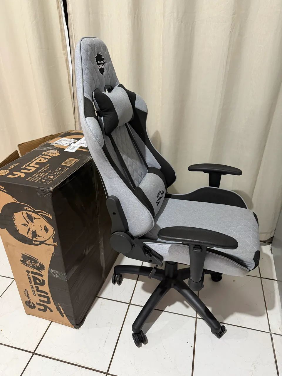 Cadeira gamer NINJA  - Foto 4