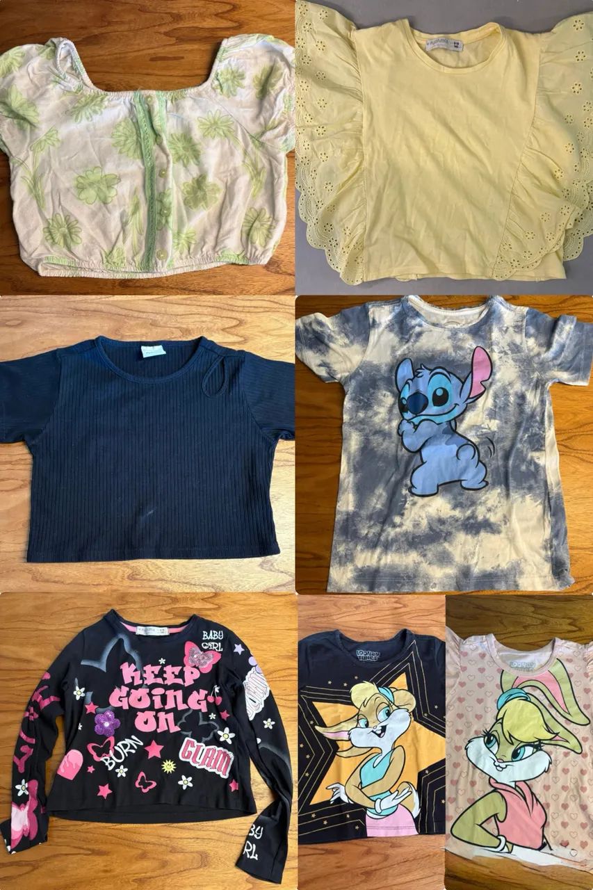 Combo de Blusas Infantil 