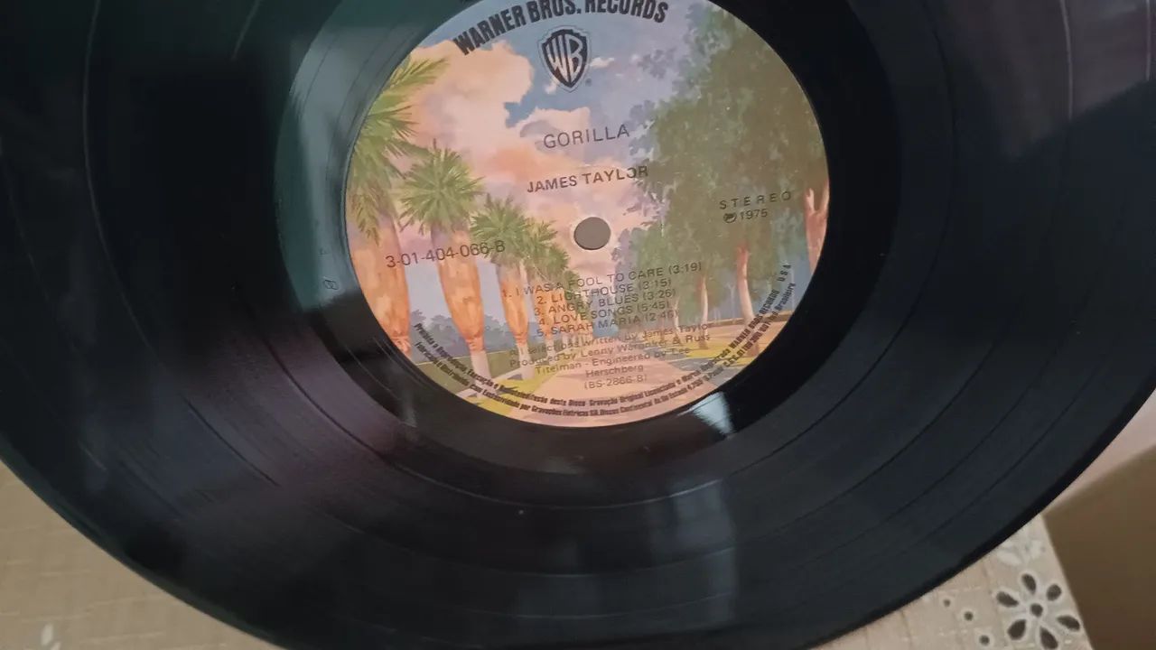 LP James Taylor Gorilla - Foto 4