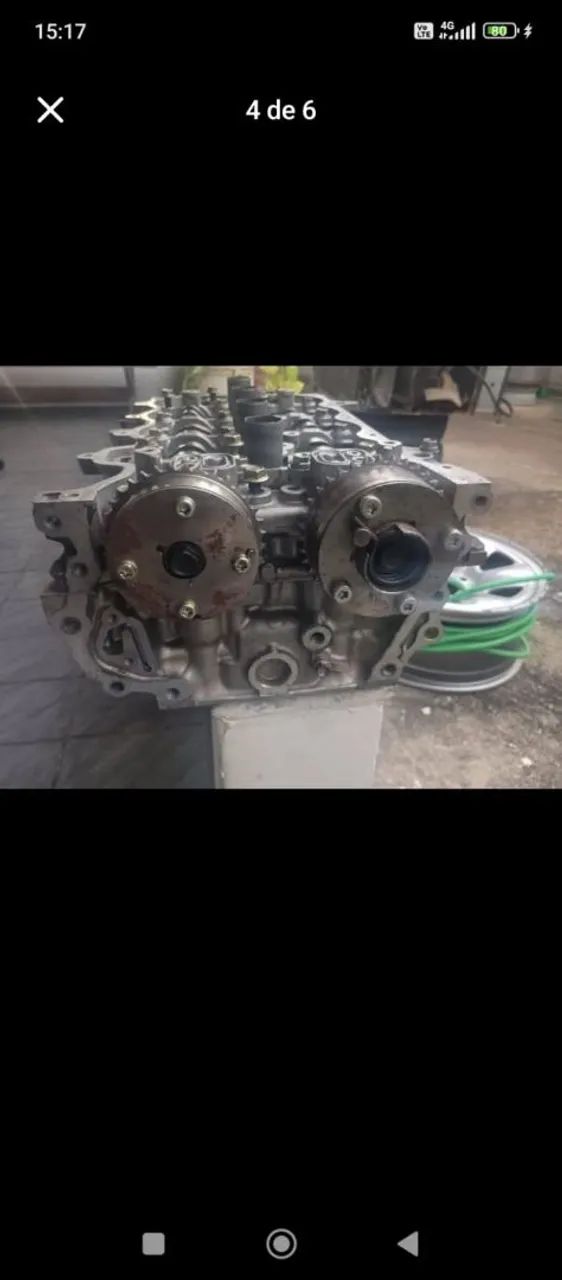 VENDO CABEÇOTE DO ETIOS 1.5 FLEX COM OS COMANDOS 