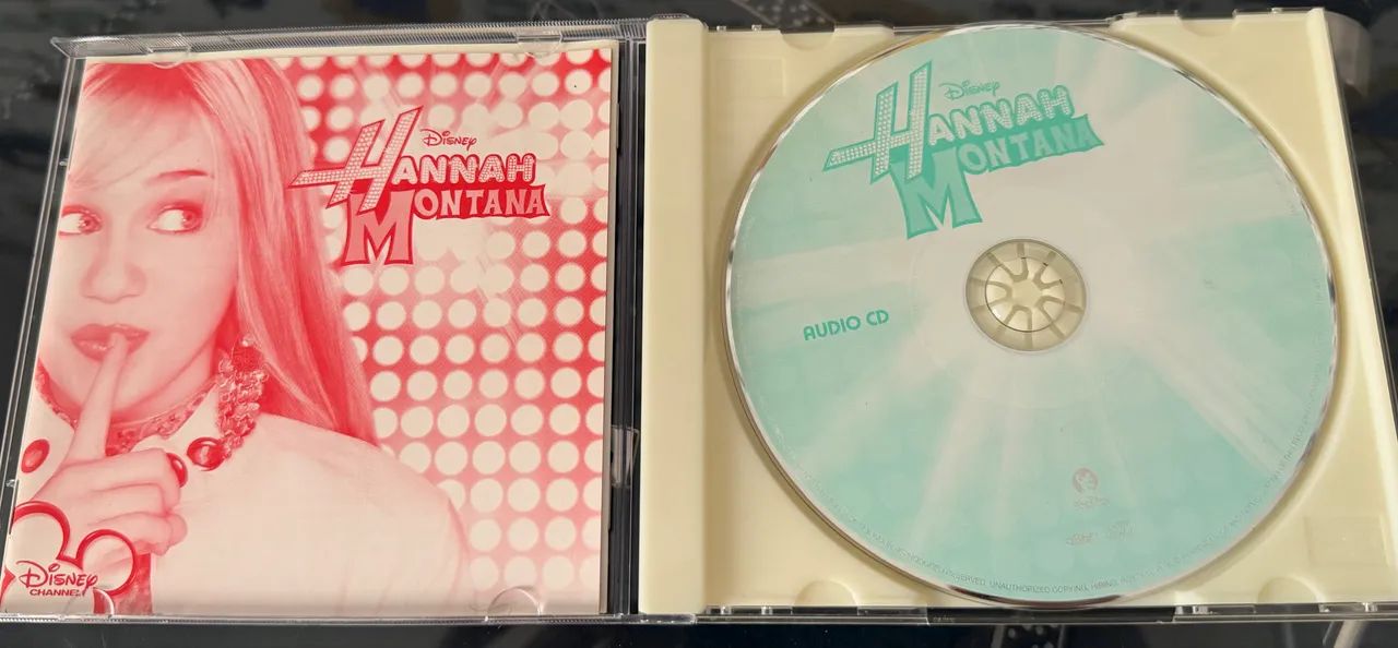 CD HANNAH MONTANA 1 IMPORTADO DO JAPÃO MILEY CYRUS - Foto 2