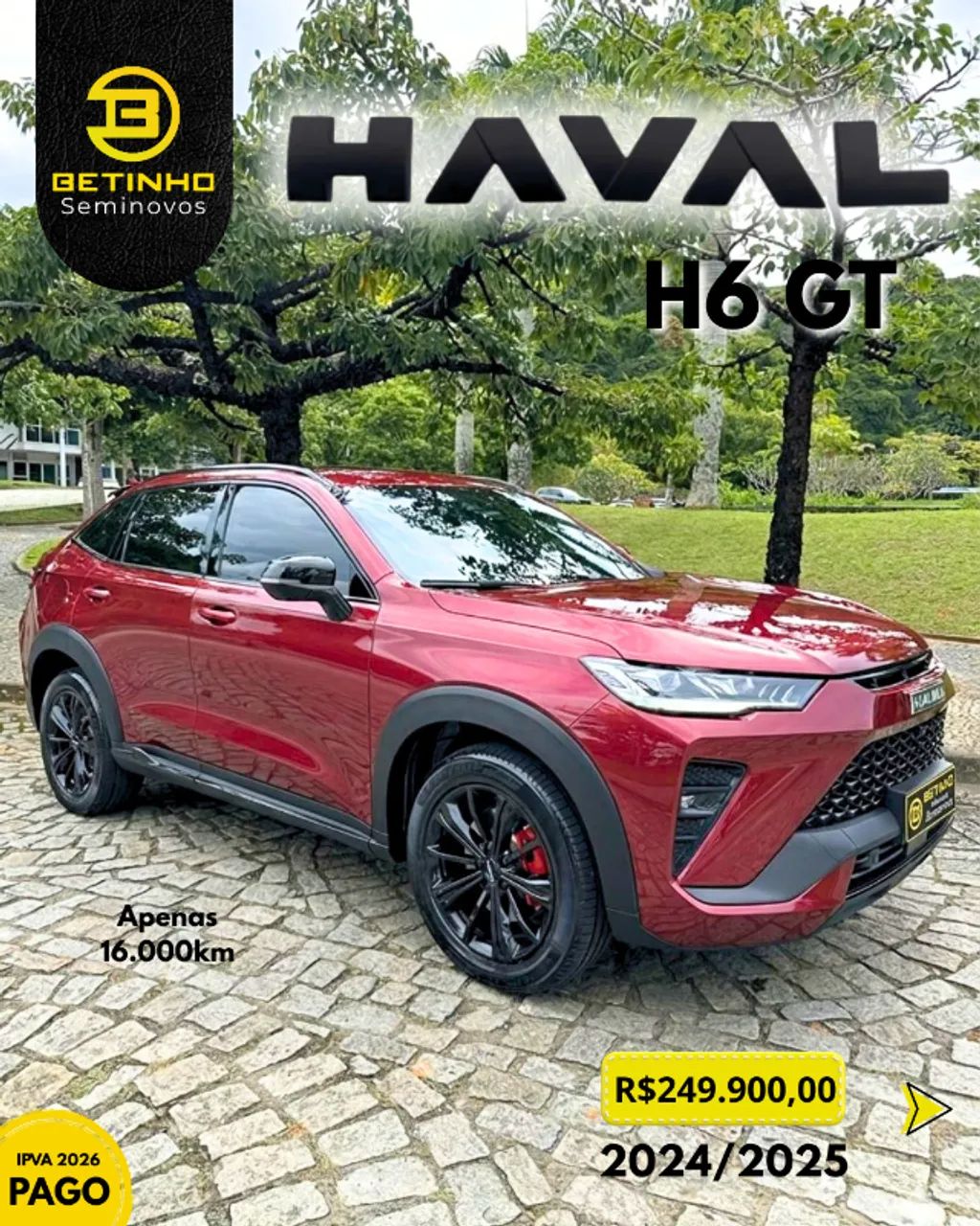 GWM Haval H6 Gt 2025