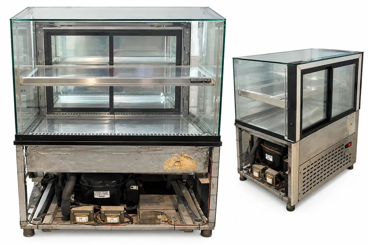 Vitrine Refrigerada Rodriaço para Doces e Sobremesas