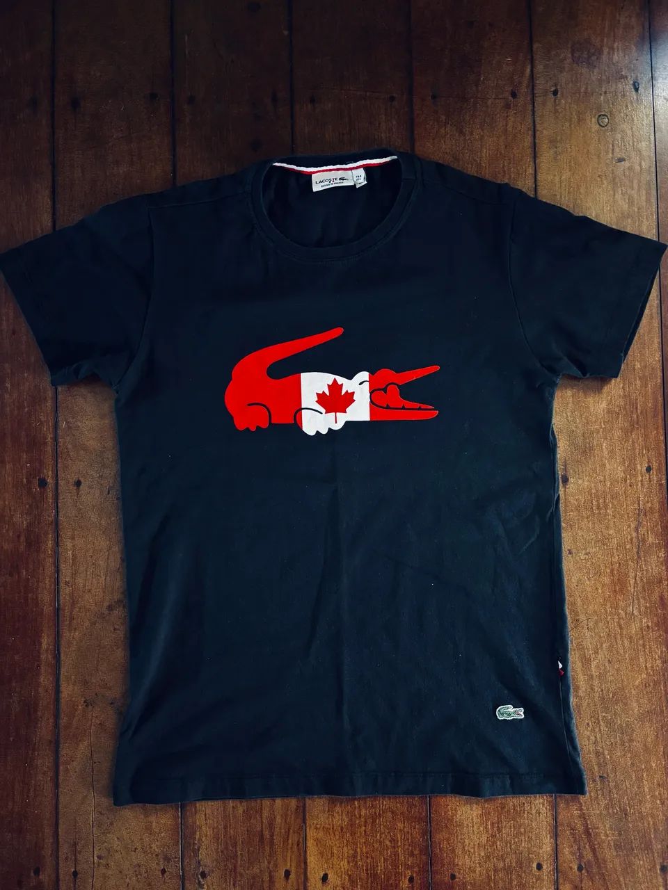 Camiseta Masculina Canadá Lacoste Original  - Foto 4