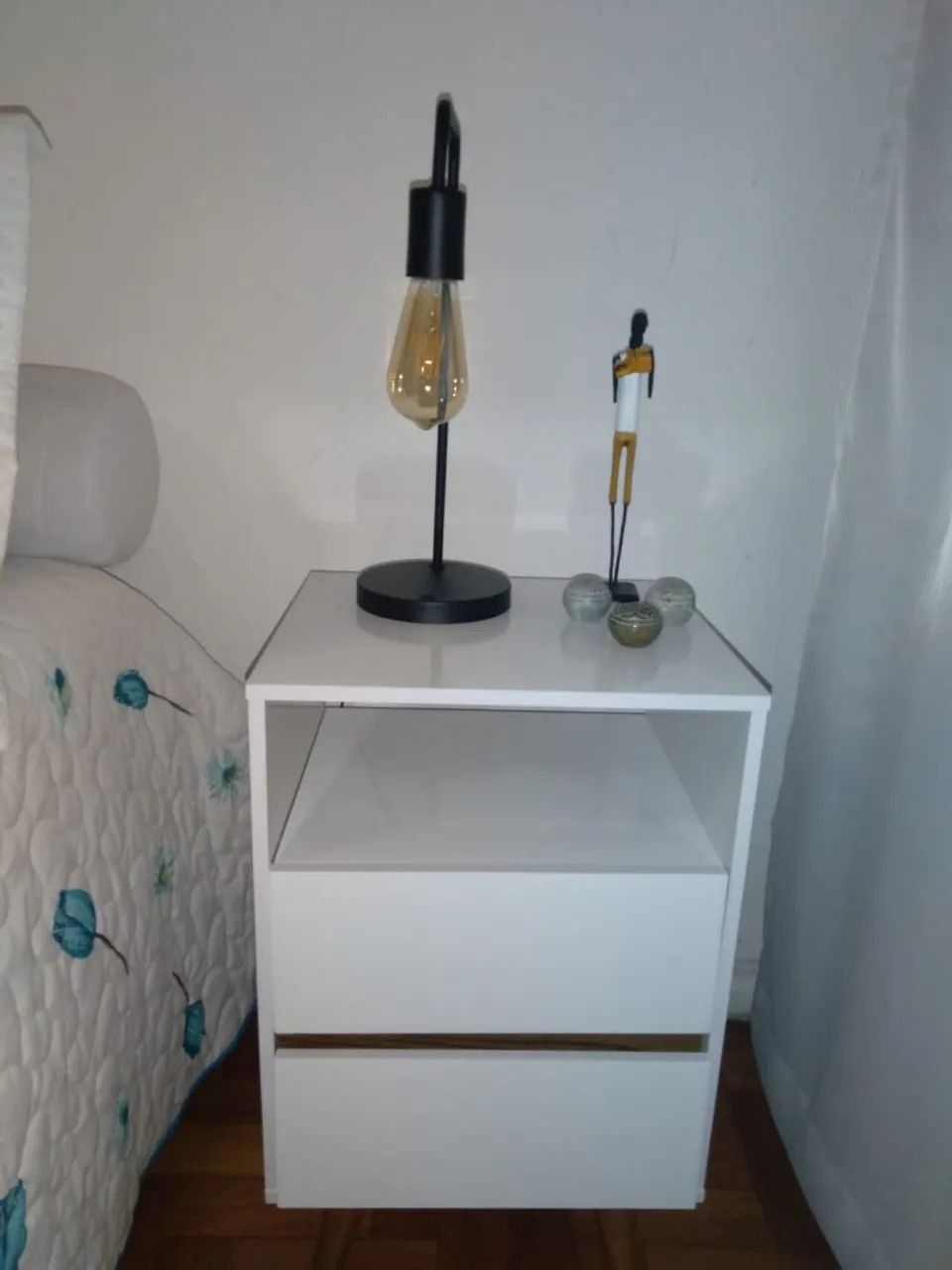 2 Abajures estilo industrial com lâmpadas led âmbar <br> - Foto 2