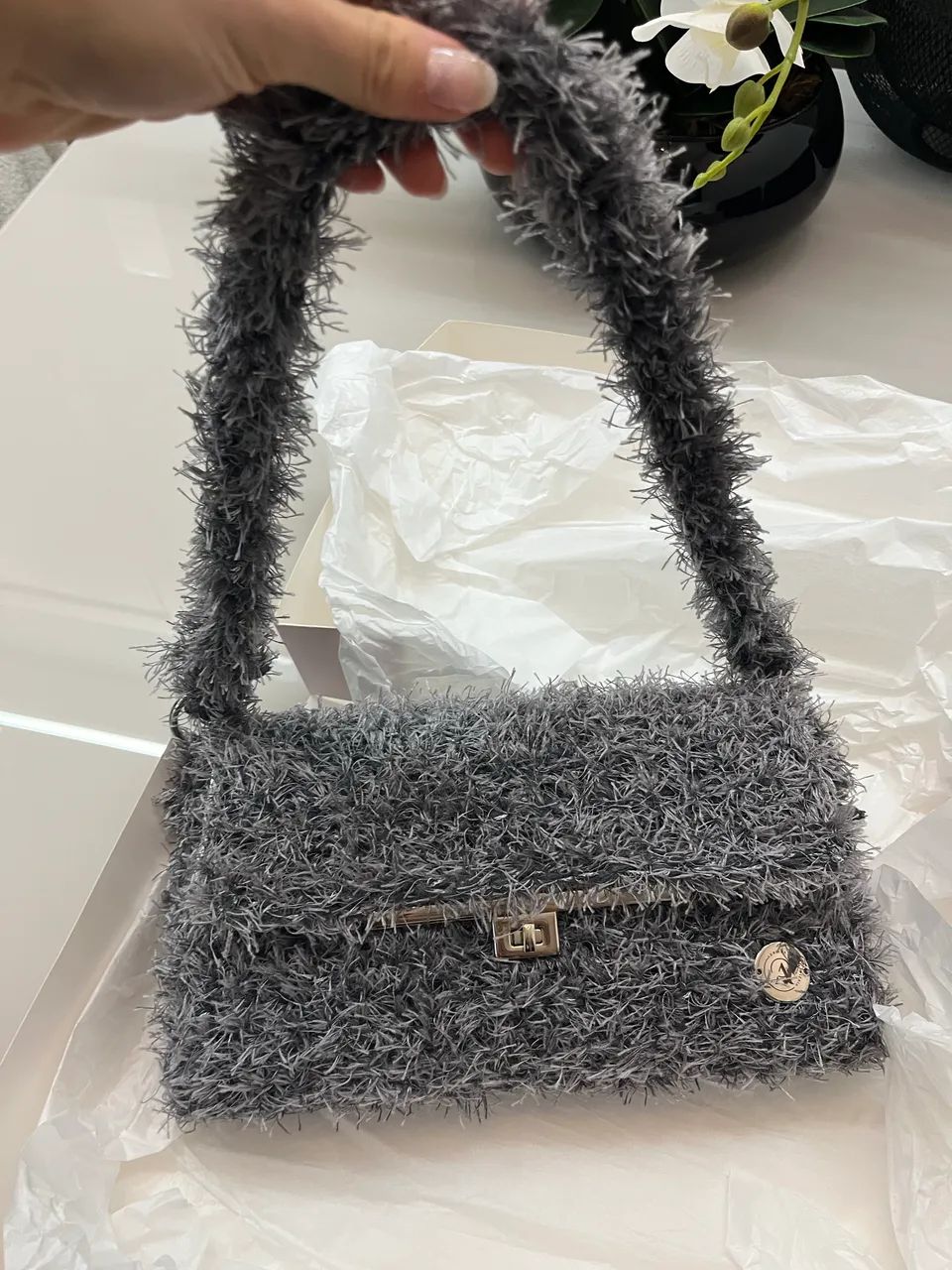 Bolsa feita a mão nova - marca exclusiva  - Foto 4