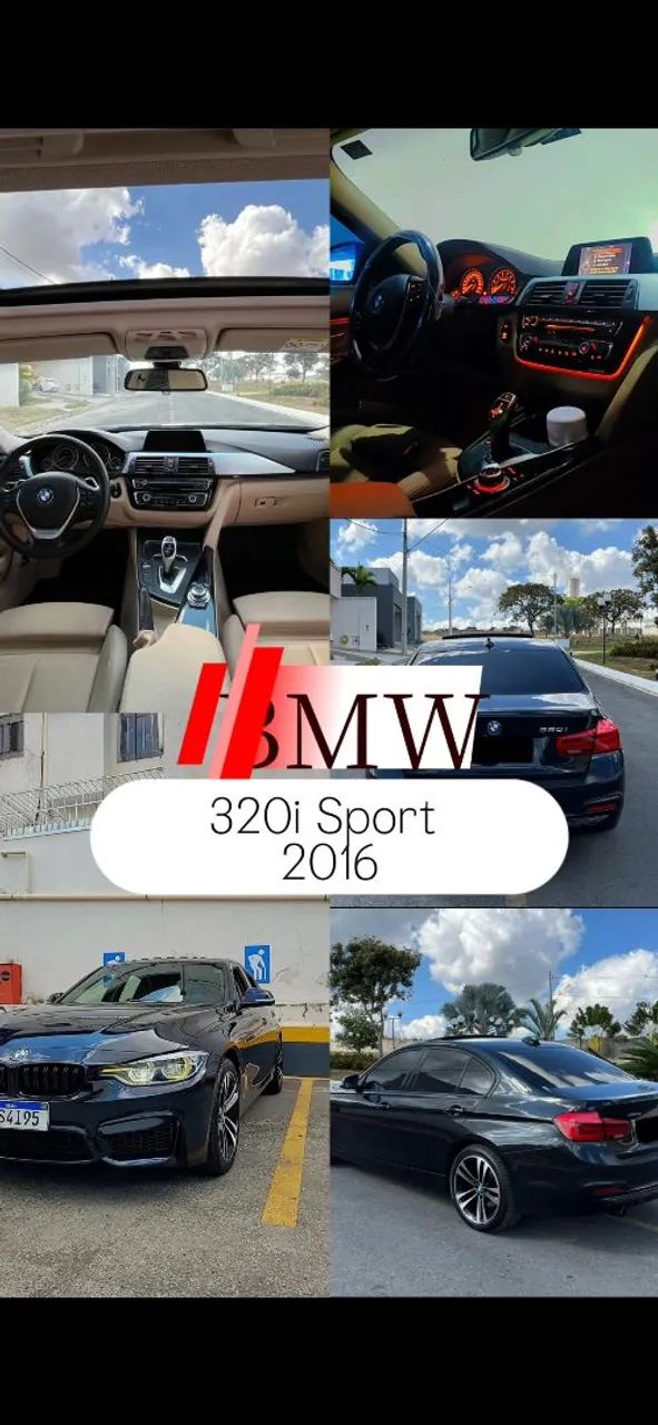 BMW 320I 320iA Modern/Sport TB 2.0/A.Flex/GP 4p 2016
