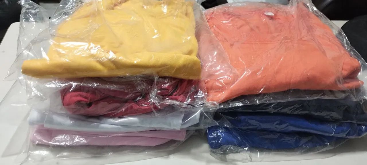 Camisas básicas tradicional sem pintura  - Foto 2