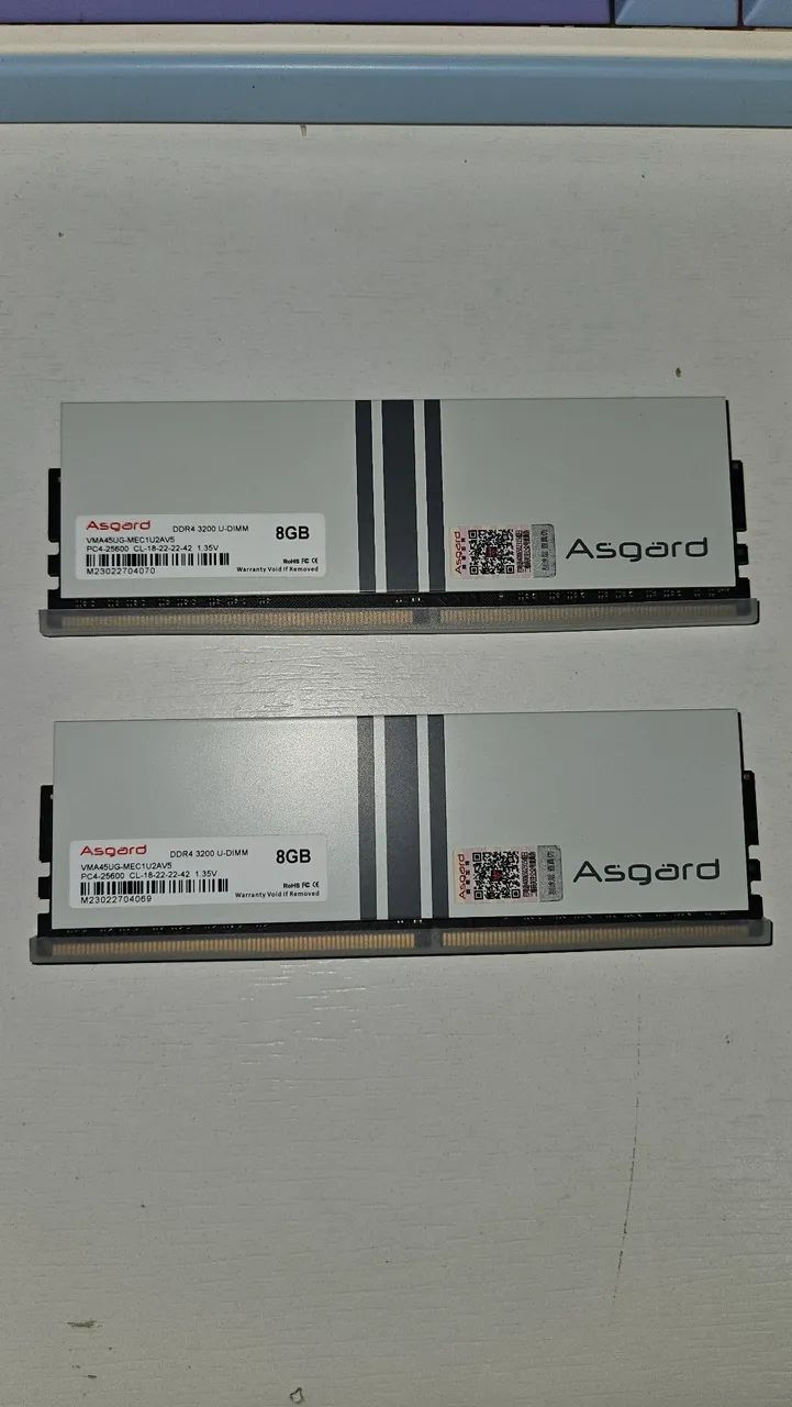 その他 as32d1as3 MEMÓRIAS RAM ASGARD 16GB (2x8) - Memória RAM - Santo Antônio