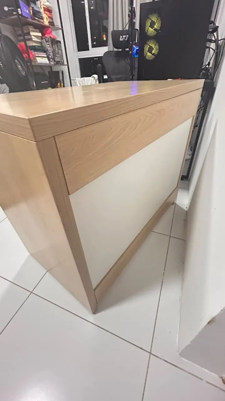 Mesa / escrivaninha de madeira - Foto 2
