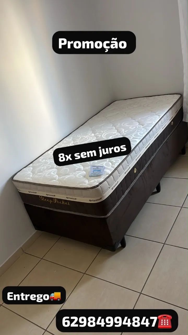 Cama solteiro 