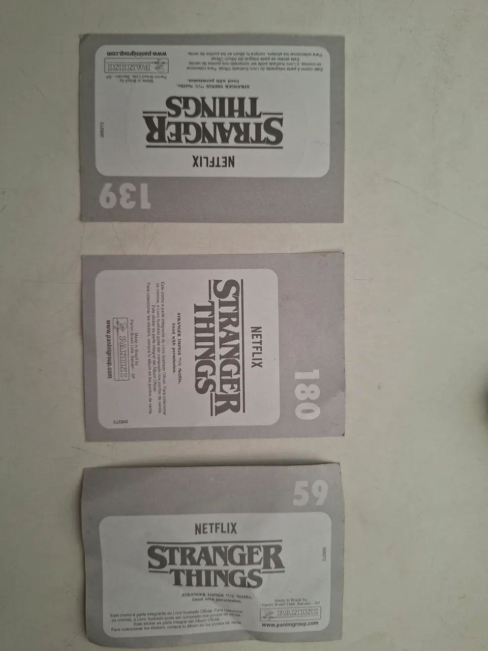 Figurinhas stranger things 59, 139, 180 - Foto 2