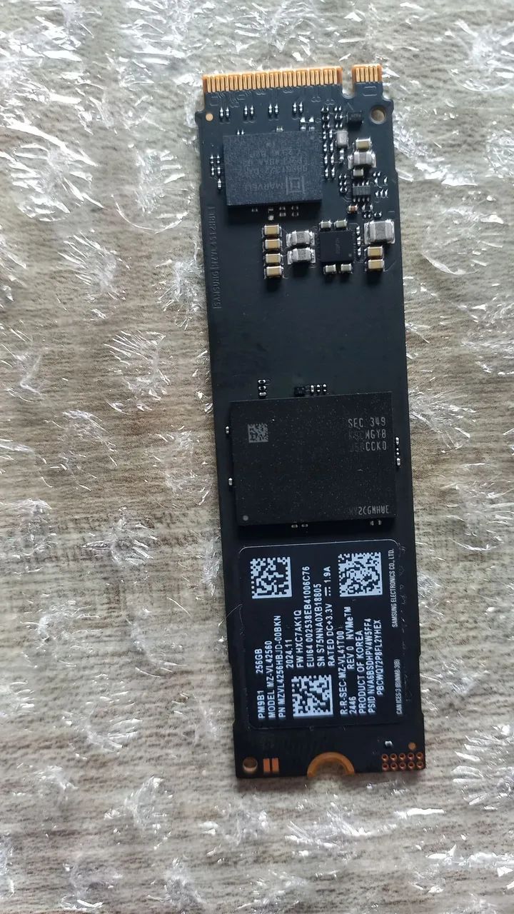SSD nvme2 265gb - Foto 3