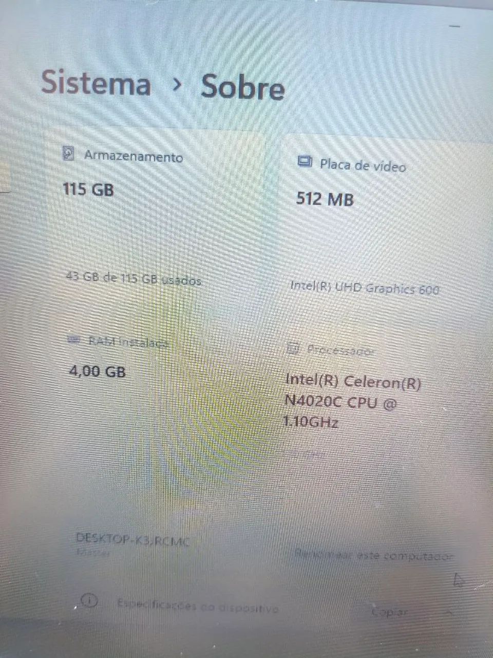 Notebook positivo 128 gb c/Nota Fiscal - Foto 5