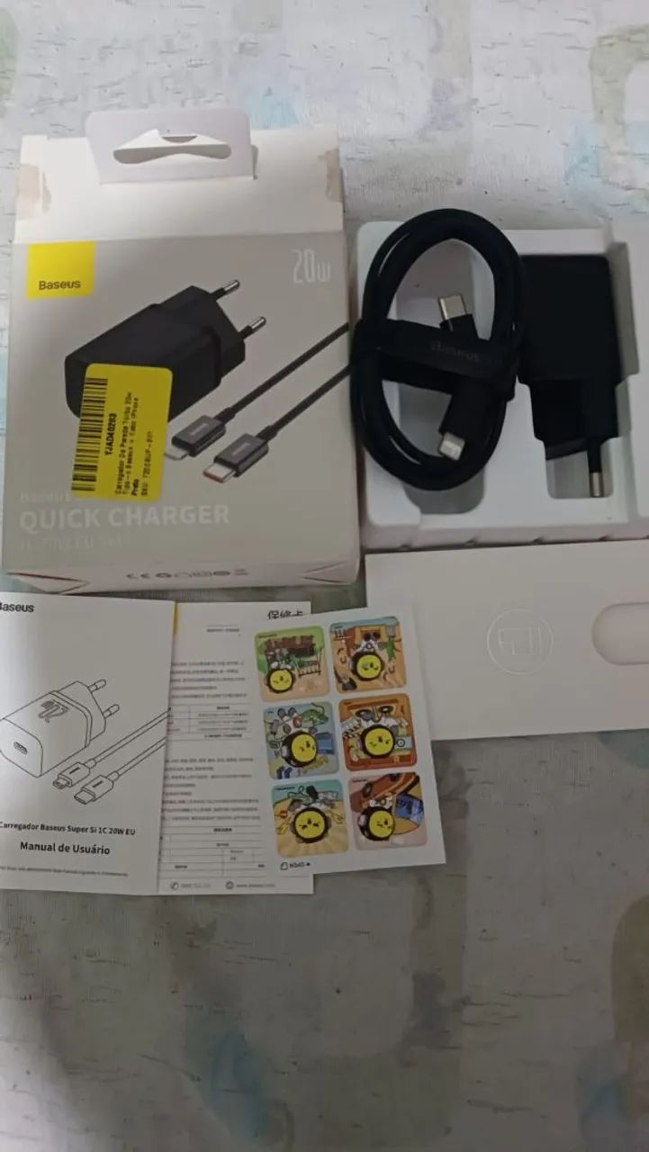 Carregador 20W para iPhone - BaseUs Super
