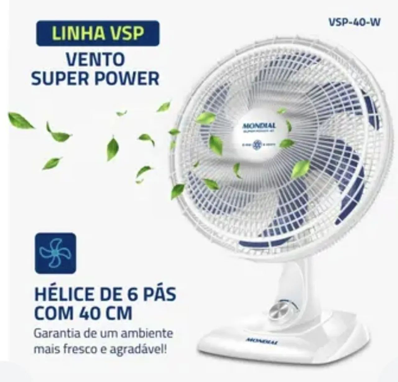 Ventilador de Mesa 40 cm