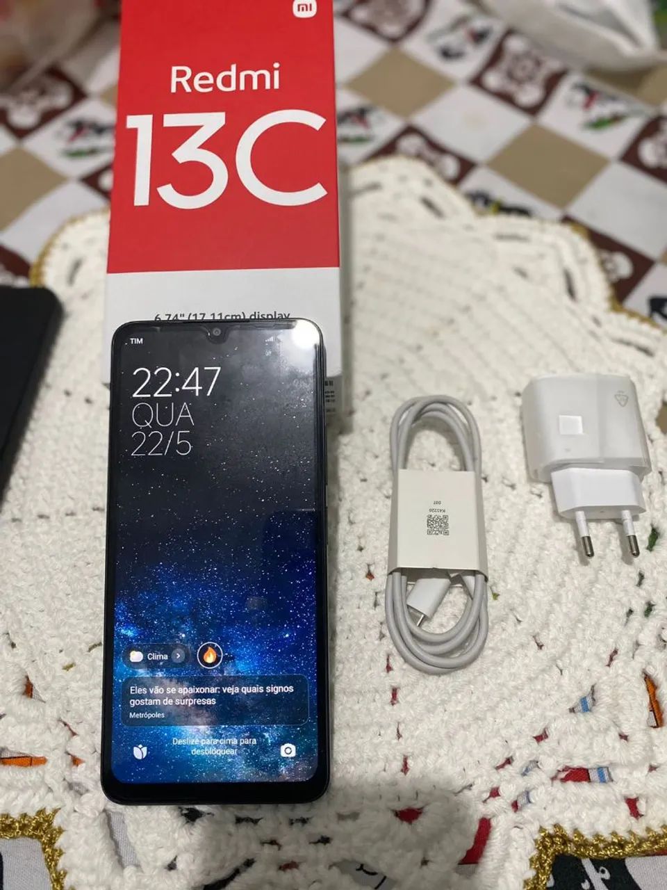 Celular Redmi 13 c 256 semi novo  - Foto 5