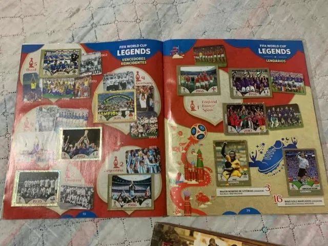  Álbum copa de 2018 completo + brinde - Foto 2