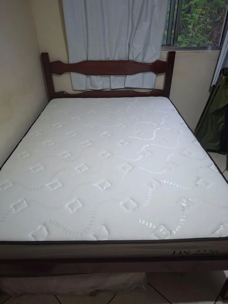 Cama de Casal de Madeira  - Foto 2