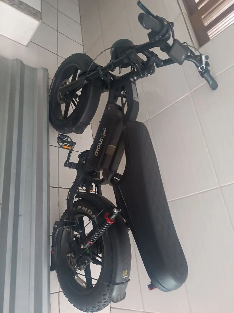 Bicicleta Elétrica V40 Pro com nota e garantia - Foto 3
