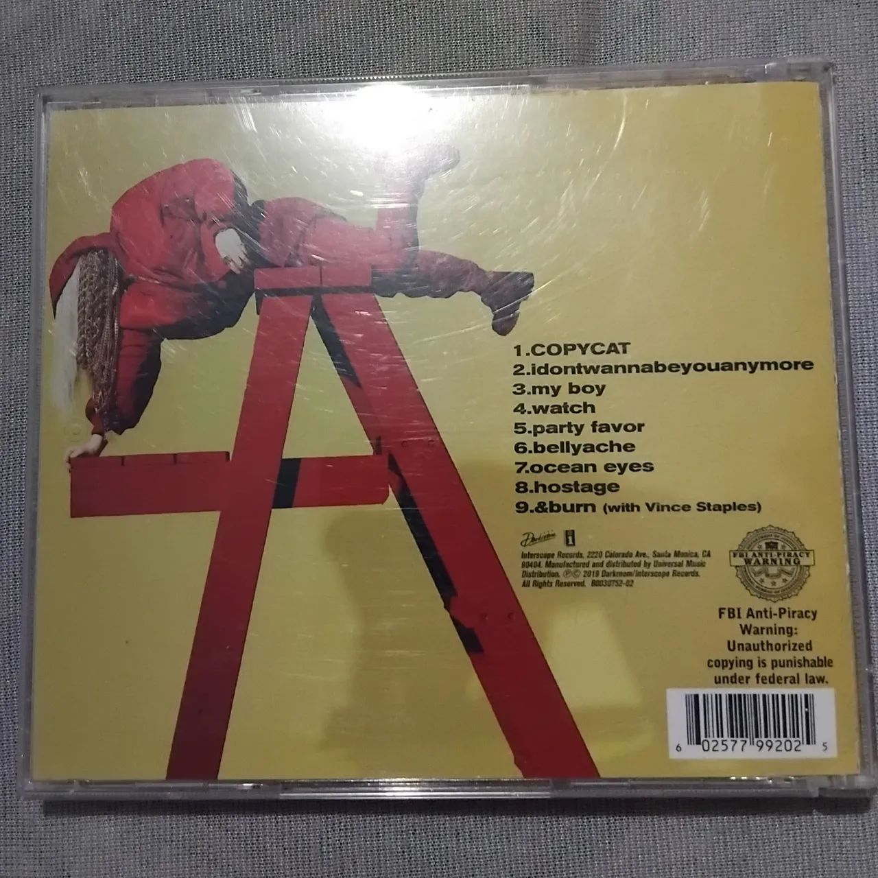 billie eilish - don't smile at me (cd) - Foto 2