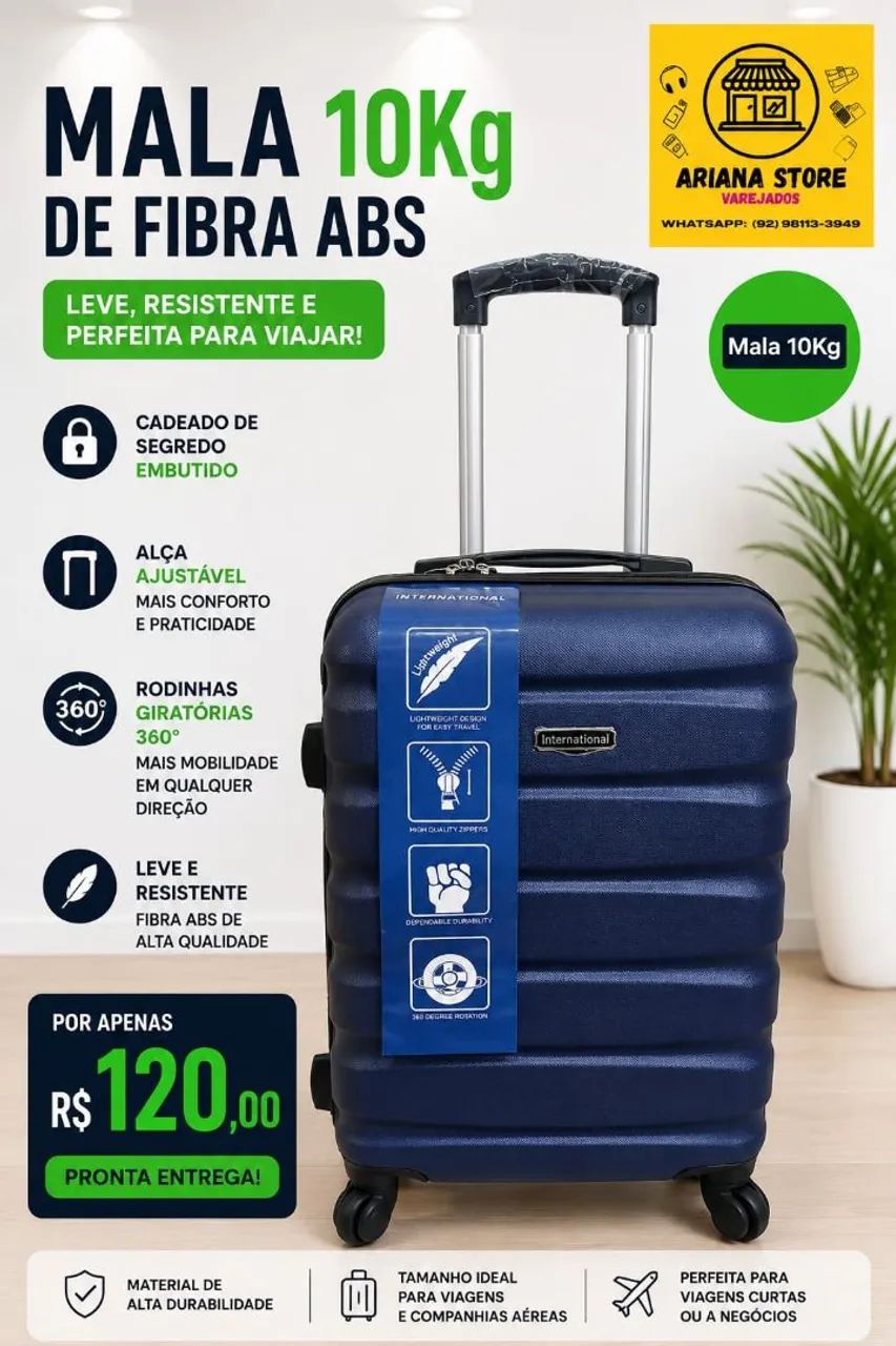 Malas 10kg fibra resistente  - Foto 2