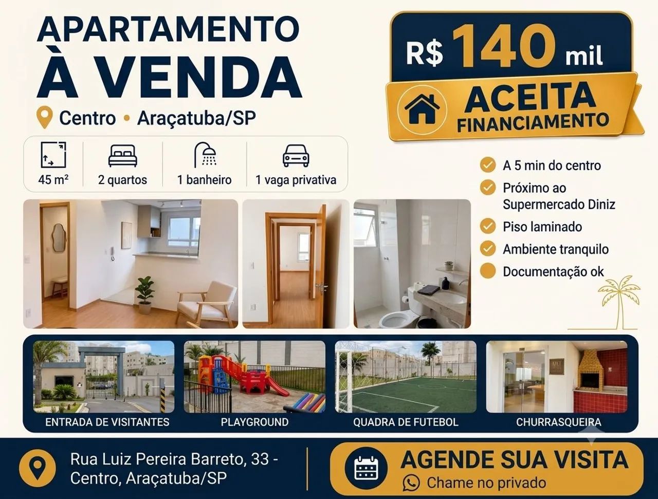 Apartamento a 5 minutos do centro