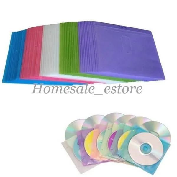 Kit 20 capas para CD/ DVD plástica resistente