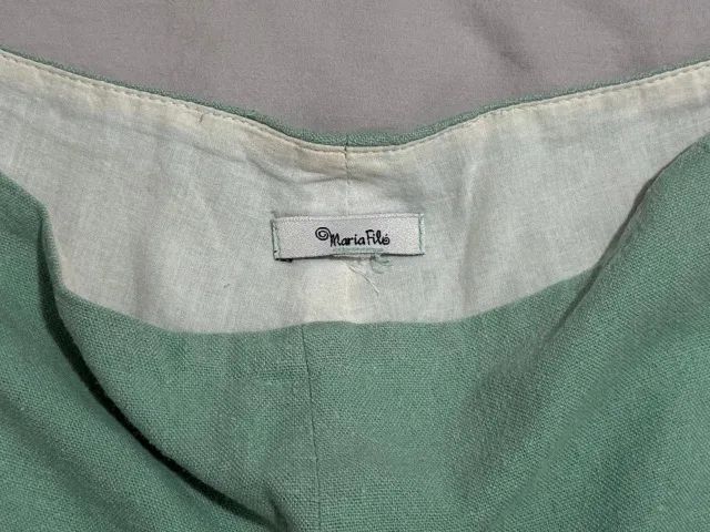 Calça verde-menta "Maria Filó" - Foto 2