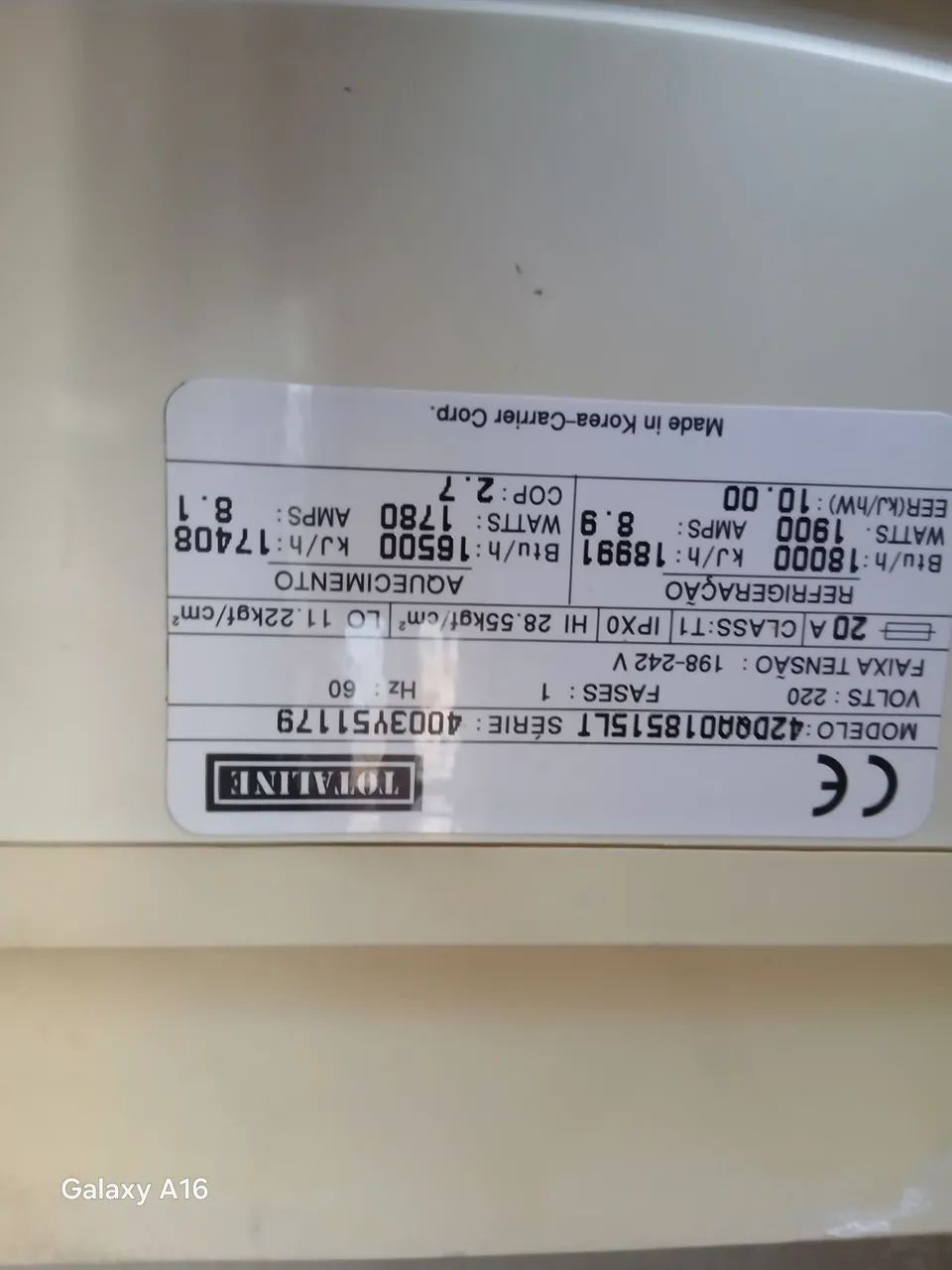 Split 18000 btus usada  - Foto 4