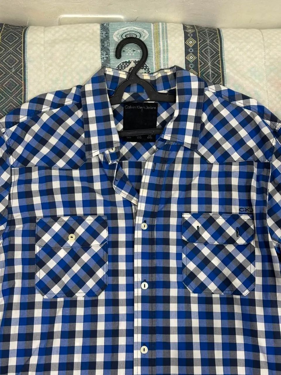 CAMISA XADREZ CALVIN KLEIN G - Foto 2