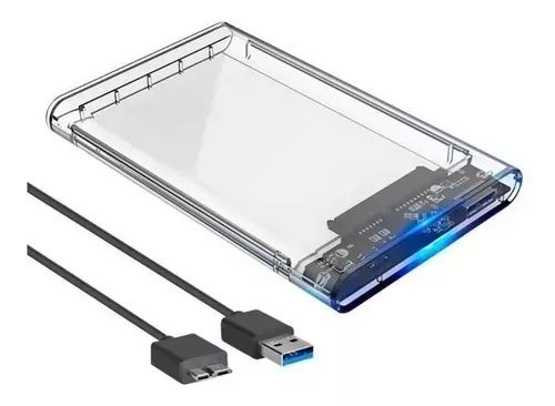 Case para Hd Sata 3.0 Transparente 2.5? Knup Kp-hd012 *ENTREGA GRÁTIS*