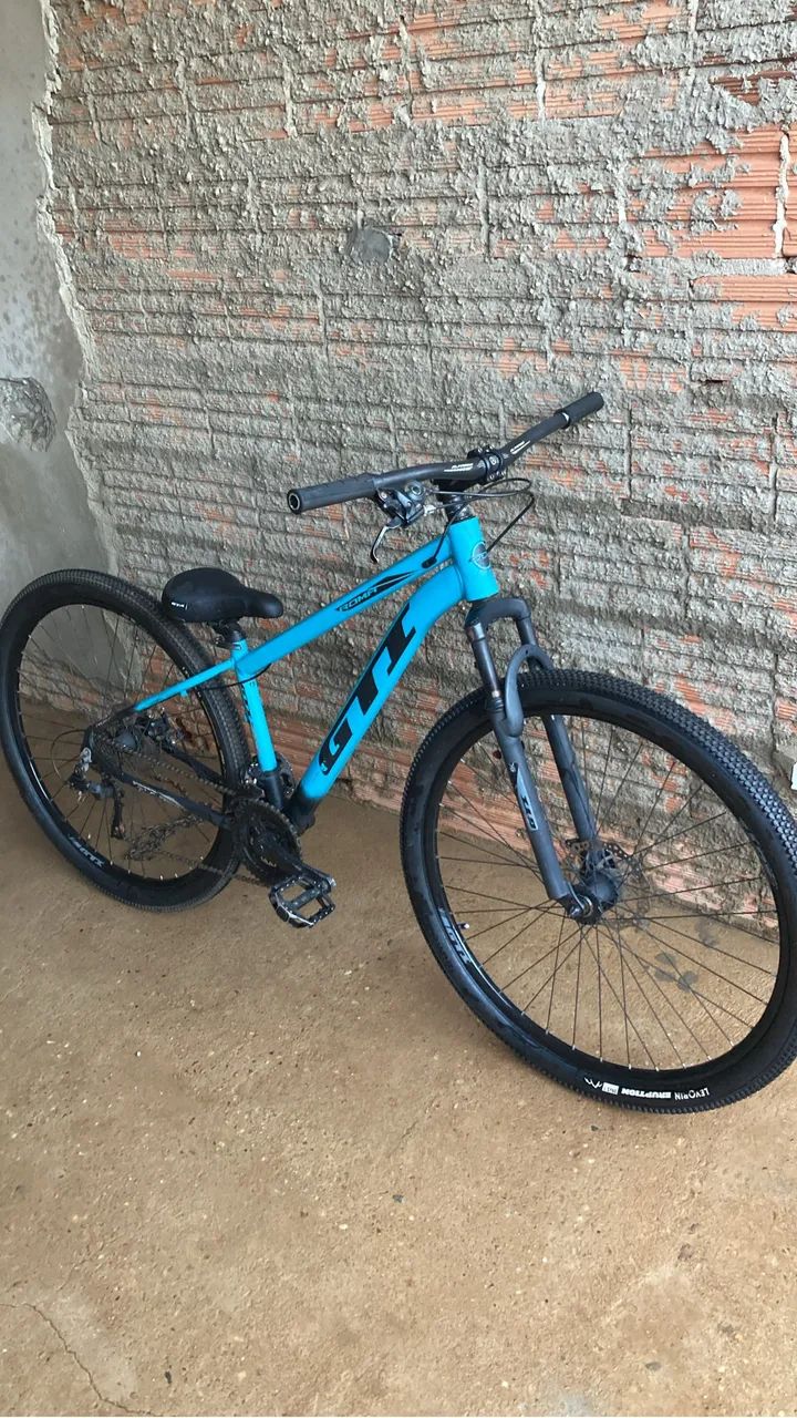 Bicicleta aro 29 GTI freio a disco e marcha catracada  - Foto 3