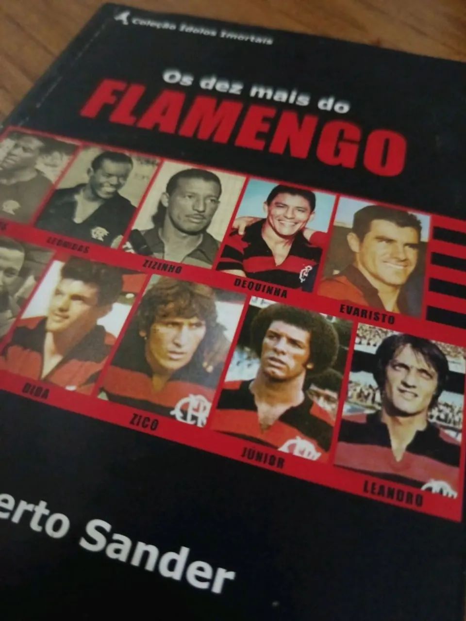 livro os dez mais do flamengo roberto sander - Foto 3