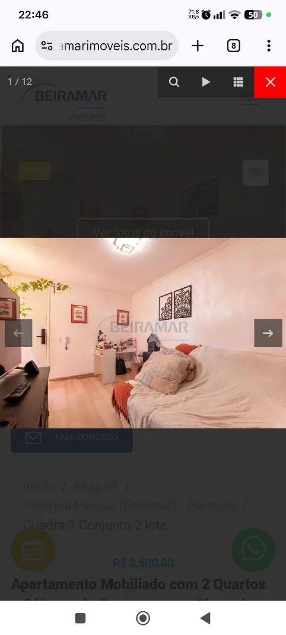 Apartamento incrível mobiliado 