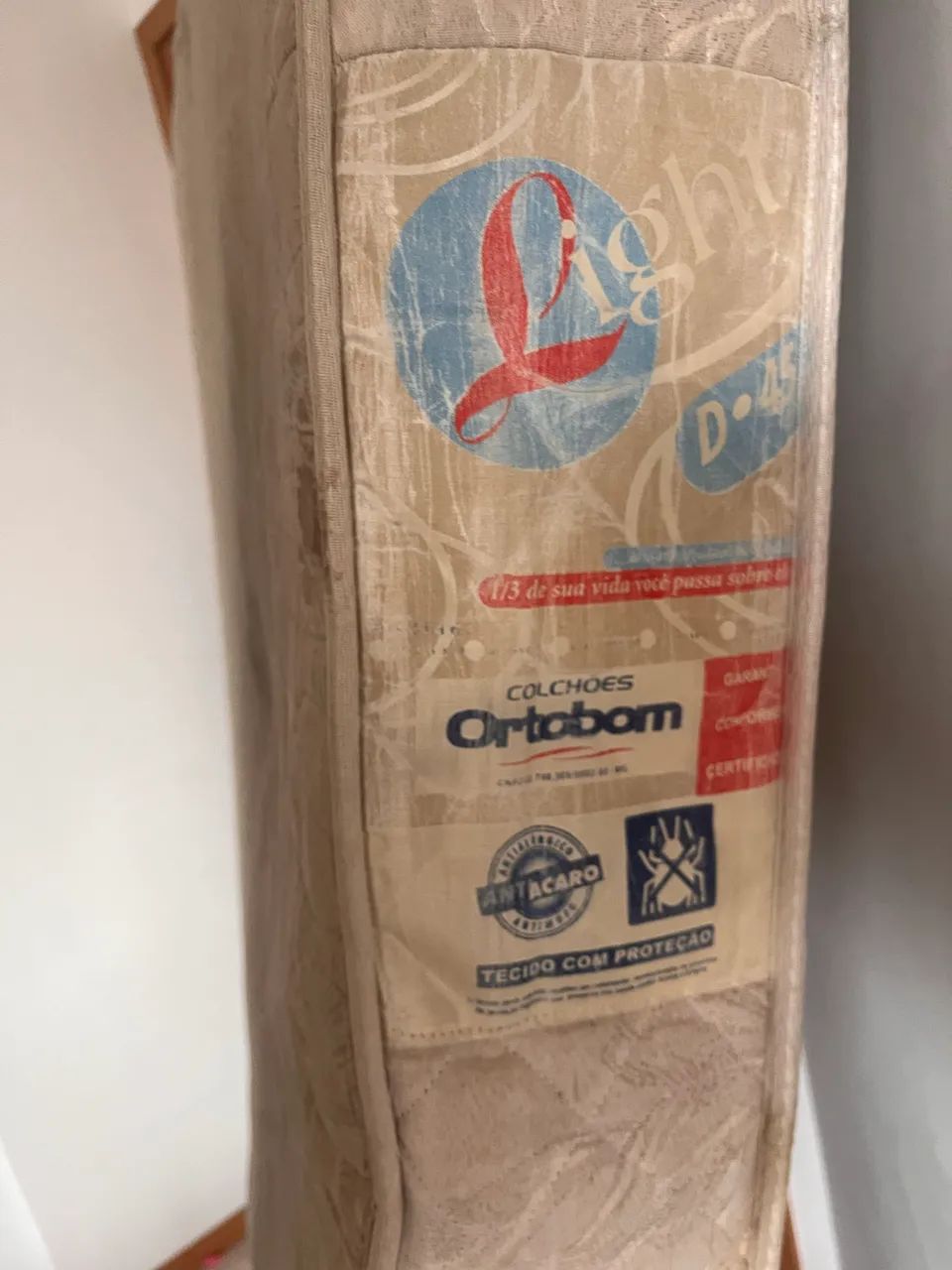 Colchão de casal ortobom em bom estado de conservação  - Foto 3