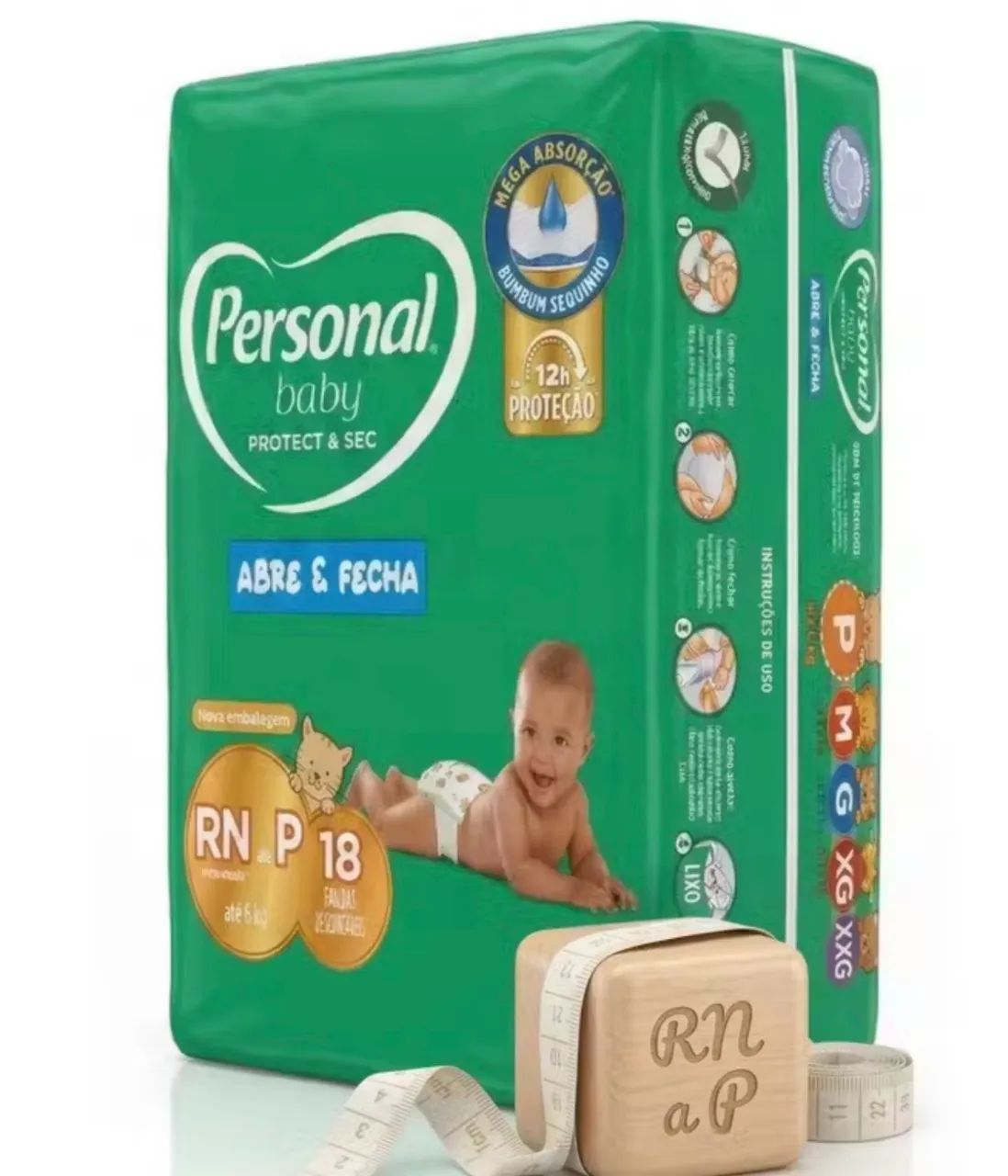 Vendo fralda Personal Baby