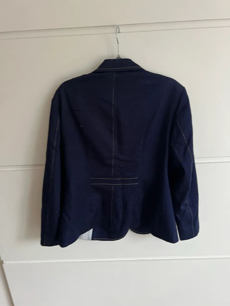 Blazer jeans com pesponto  - Foto 3